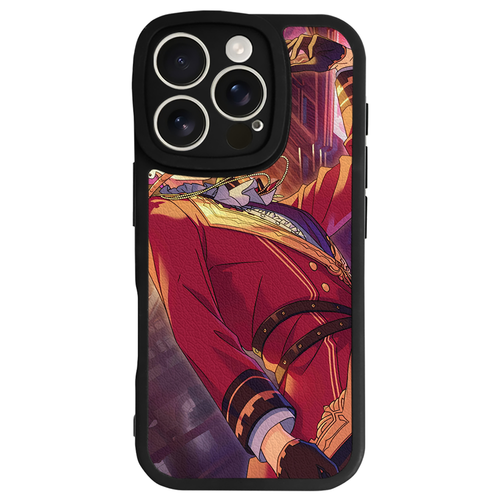 （画像用） あんさんぶるスターズ! Ensemble Stars 【iPhone 16シリーズ対応】シリコンスマホケース（レザー調） 材質：シリコン
